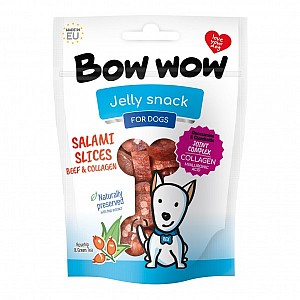 Jerky Snack Salami Slice Beef&Collagen 80g
