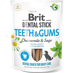 BRIT Dog Dental Stick Teeth&Gums with Chamomile&Sage 7ks