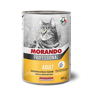 MORANDO Professional Cat Adult 405g kuře a krůta