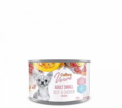 CALIBRA Dog Verve GrainFree Adult Small 200g Beef&Chicken