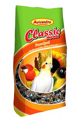 Avicentra Classic menu malý papoušek  500g