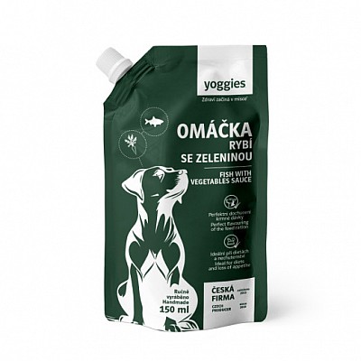 YOGGIES omáčka s rybou a kořenovou zeleninou 150ml