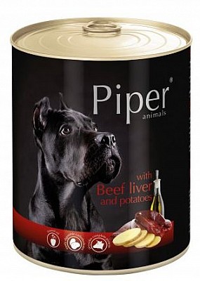 PIPER Dog hovězí játra s bramborami 800g