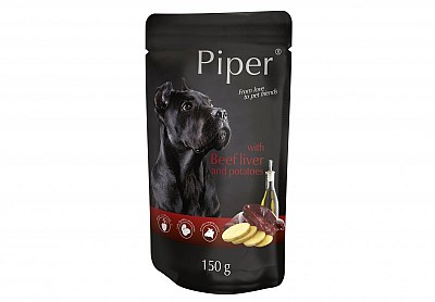 PIPER Dog hovězí játra s bramborami 150g