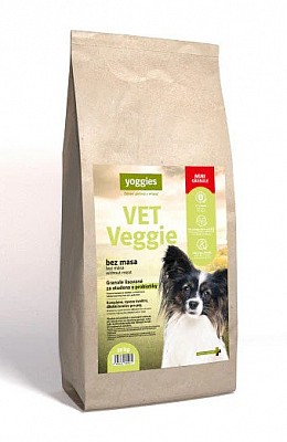 YOGGIES Minigranule VET Veggie bez masa 10kg