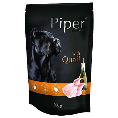 PIPER Dog křepelka 500g