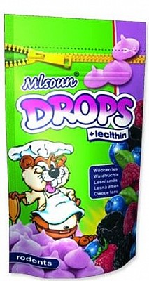 Mlsoun Drops Wildberries (lesní plody) 75g