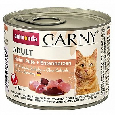 Carny Adult kuře&krůta&kachní srdce 200g