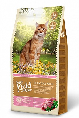 SAM´s FIELD Cat Adult Wild 2,5kg