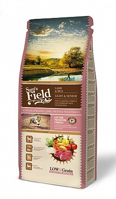 SAM´s FIELD Dog Light/Senior Lamb&Rice 13kg