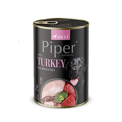 PIPER Dog Adult krůta s brokolicí 400g