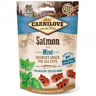 Carnilove Cat Soft Snack 50g Salmon with Mint