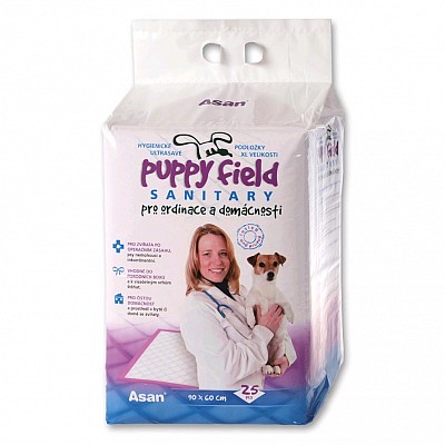 Podložky Puppy Field Sanitary pads 60x90cm 25ks