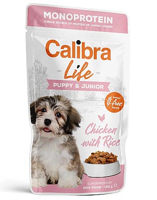 CALIBRA Dog Life Puppy&Junior Chicken 150g