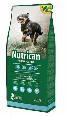 NUTRICAN Premium Dog Food Junior Large 15kg