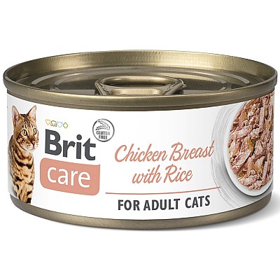 BRIT Care Cat 70g Adult Chicken breast with Rice