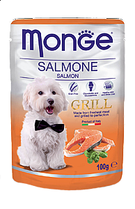 MONGE Dog Grill losos 100g