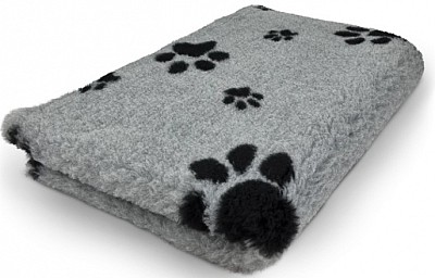 DRYBED Extra Premium 100x150cm, šedý/černé tlapky