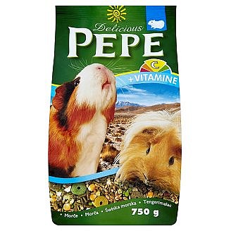 PEPE Delicious pro morčata s vitamíny 750g