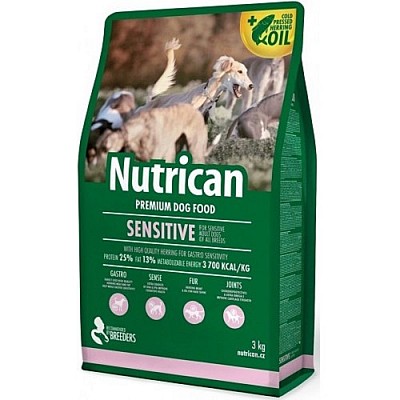 NUTRICAN Premium Dog Food Sensitive  3kg