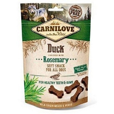 CARNILOVE Soft Snack for all Dog Duck with Rosemary 200g