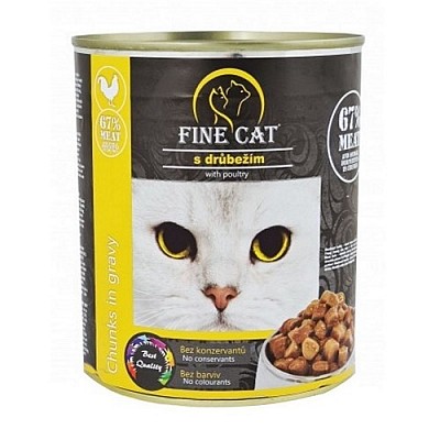 FINE Cat Adult 800g drůbeží