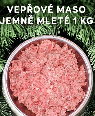 Vepřové maso jemné mleté 1kg