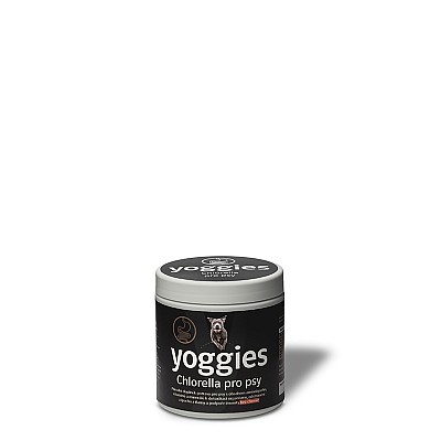 YOGGIES Sladkovodní řasa Chlorella pro psy 100g