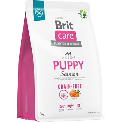 BRIT Care Dog Grain-free Puppy Salmon  3kg