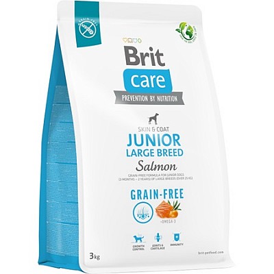 BRIT Care Dog Grain-free Junior Large Breed Salmon  3kg