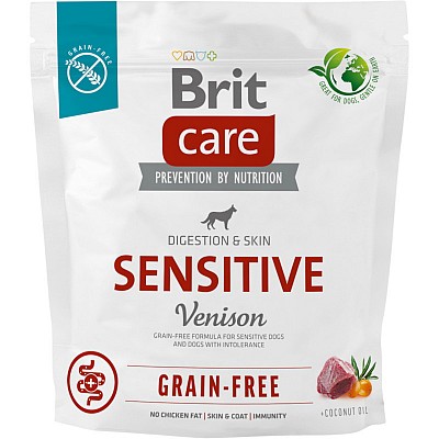 BRIT Care Dog Grain-free Sensitive Venison  1kg