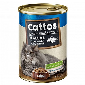Cattos Cat with Fish 415g (rybí)