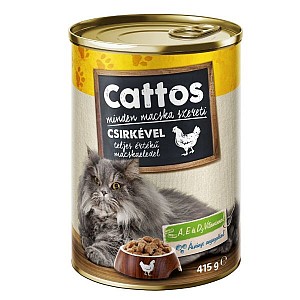 Cattos Cat with Chicken 415g (kuřecí)