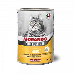 MORANDO Professional Cat Adult 405g kuře a krůta