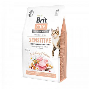 BRIT Care Cat GrainFree Sensitive Healthy Digestion&Delicate Taste 2kg