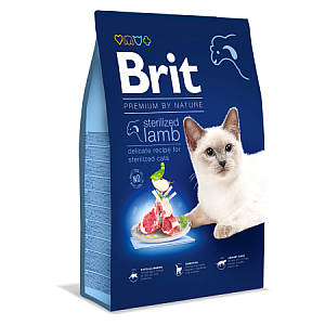 BRIT Premium Cat Sterilised Lamb 8kg