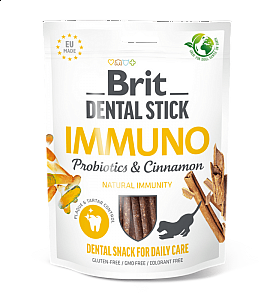BRIT Dog Dental Stick Immuno with Probiotics&Cinnamon 7ks