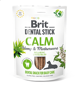 BRIT Dog Dental Stick Calm with Hemp&Motherwort 7ks