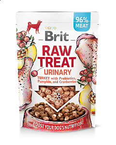 BRIT Raw Treat Urinary Turkey with Probiotics 40g