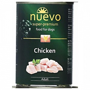 NUEVO Dog Super-Premium 400g Adult Chicken