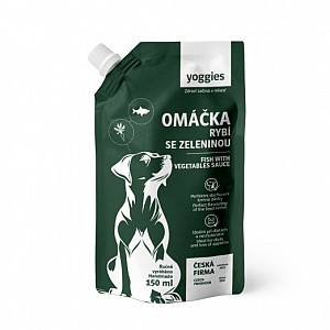 YOGGIES omáčka s rybou a kořenovou zeleninou 150ml