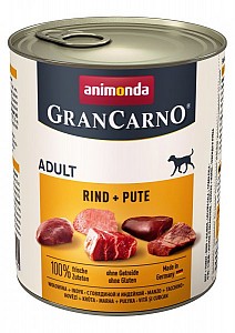 GranCarno Adult hovězí a krůta 800g