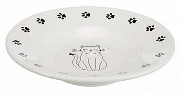 Keramická miska-talířek s motivem kočičky 200ml/11cm
