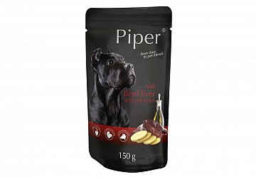 PIPER Dog hovězí játra s bramborami 150g