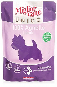 Miglior Cane Unico 100% Angello 100g (jehněčí)