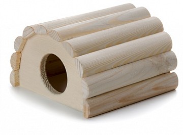 Dřevěný domeček IGLÚ 12,5×10,5×7cm