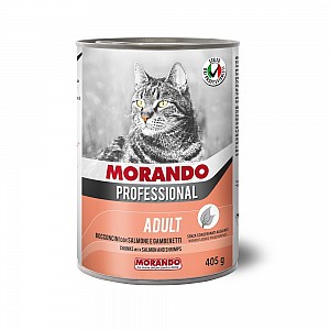 MORANDO Professional Cat Adult 405g losos a krevetky