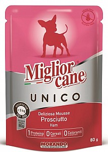 Miglior Cane Unico 100%  Prosciutto 85g (šunka)