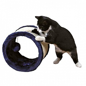 Škrábací roll pro kočky 23x20cm, modrý