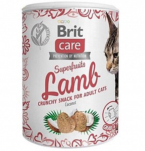 BRIT Care Cat snack Superfruits Lamb 100g